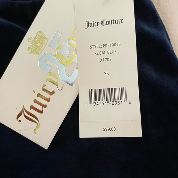 Rhinestone Juicy Couture Velour Pants - Picture 4 of 4